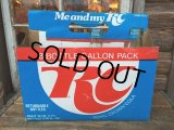 SALE / 70s Vintage RC Cola 8 Bottle Pack Case (DJ132) 