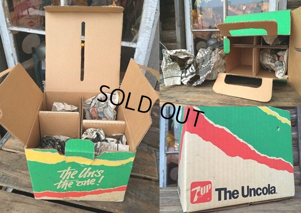 画像3: SALE / 70s Vintage 7UP Paper Box (DJ130) 