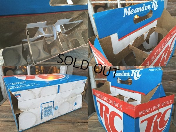 画像3: SALE / 70s Vintage RC Cola 8 Bottle Pack Case (DJ132) 