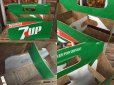 画像3: SALE / 70s Vintage 7UP 8 Bottle Pack Case (DJ131)  (3)