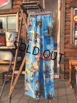 70s Vintage Curtain Set / Battlestar Galactica (DJ146)