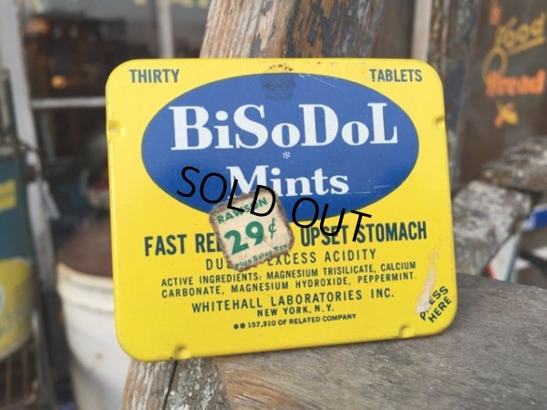 画像1: Vintage BiSoDoL MintsTablet Can (DJ138)