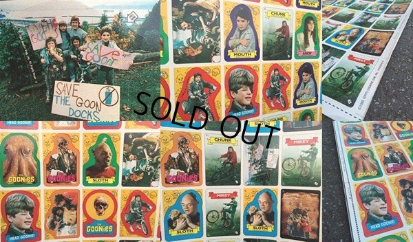 画像2: Goonies 1985 Topps Uncut Sheet (DJ153)