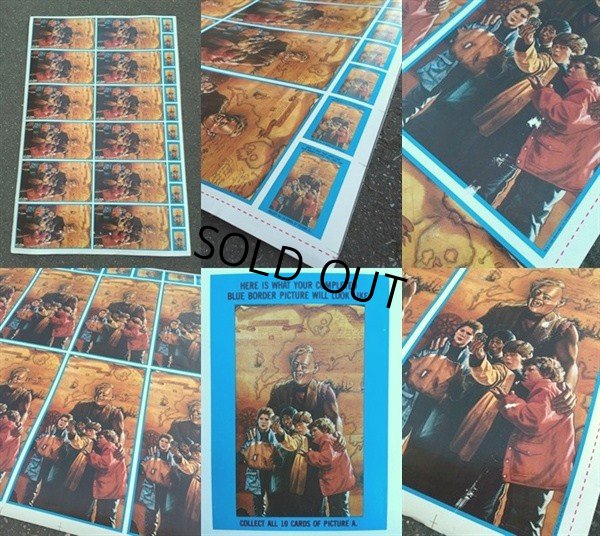 画像3: Goonies 1985 Topps Uncut Sheet (DJ153)