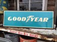 画像1: Vintage GOOD YEAR Iron Store Sign (DJ155)  (1)