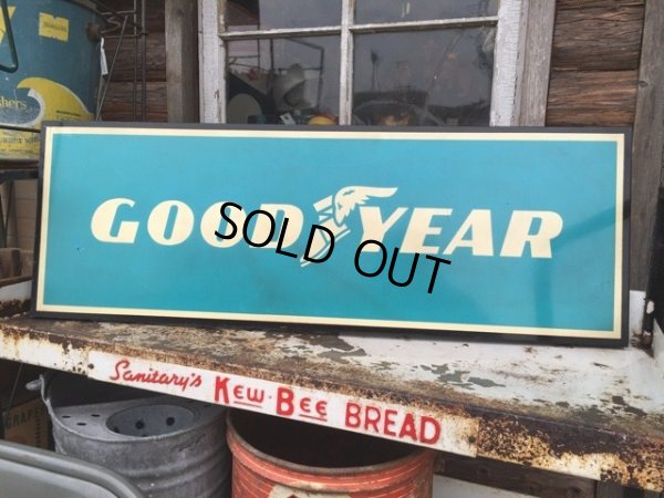 画像1: Vintage GOOD YEAR Iron Store Sign (DJ155) 