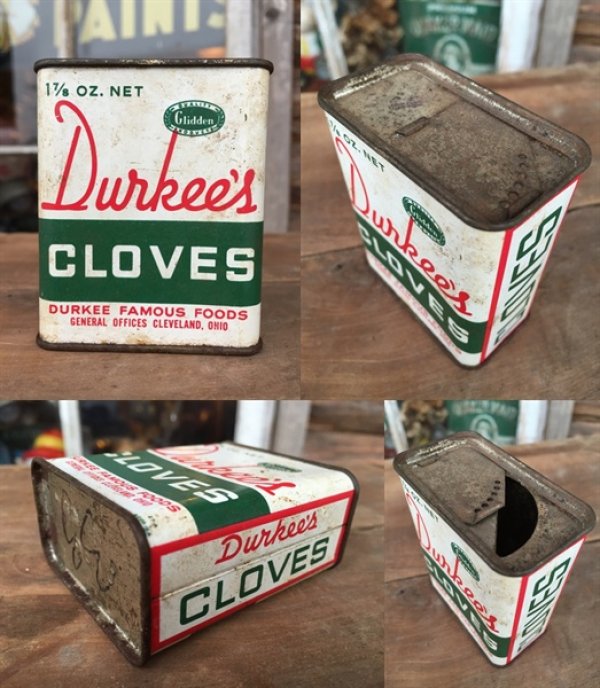 画像2: Vintage Durkees Cloves Can (DJ214)