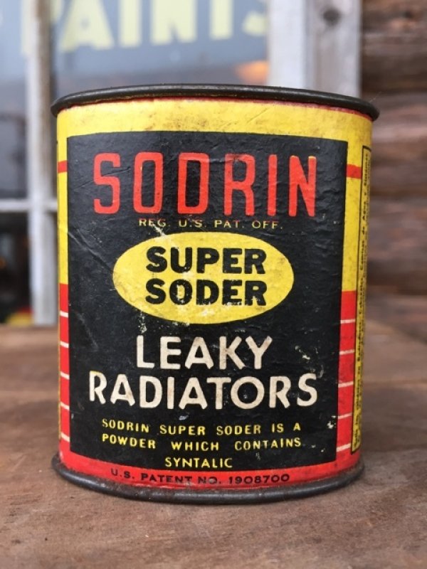 画像1: Vintage Sodrin Super Soder Can (DJ217)
