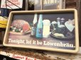 画像1: Vintage lowenbrau Beer Lighted Sign  (DJ231) (1)