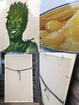 画像3: Vintage Advertising Poster Green Giant w/frame (DJ232) (3)