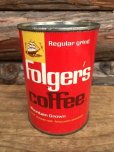 画像1: Vintage Folger's Coffee Tin Can (DJ247) (1)