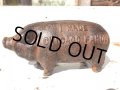 Vintage Cast Iron Pig  Piggy Bank (DJ252)