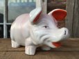 画像1: Vintage Pig Ceramic Bank Statue (DJ301) (1)