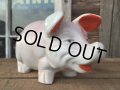 Vintage Pig Ceramic Bank Statue (DJ301)