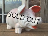 Vintage Pig Ceramic Bank Statue (DJ301)