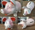 画像2: Vintage Pig Ceramic Bank Statue (DJ301) (2)