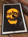 画像1: Vintage SKULL Black Light Poster (DJ300) (1)