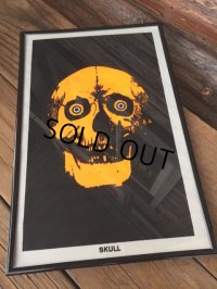 Vintage SKULL Black Light Poster (DJ300)