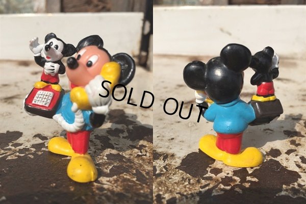 画像2: Vintage Disney Mickey PVC / Telephone (DJ291)