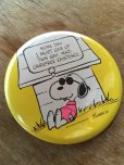 画像1: Vintage Snoopy Badge / Joe Cool (DJ311) (1)