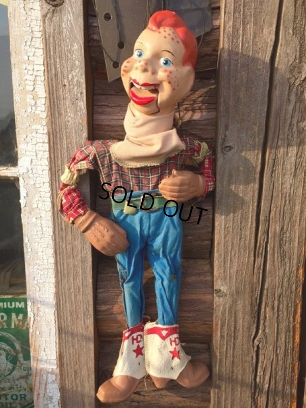 画像1: 50s Vintage Howdy Doody Marionette Doll #B (DJ313)