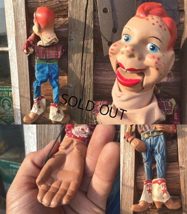 画像2: 50s Vintage Howdy Doody Marionette Doll #B (DJ313)