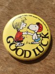 画像1: Vintage Snoopy Badge / Good Luck (DJ303) (1)