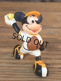 Vintage Disney Mickey PVC / Basseball (DJ326)