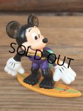 Vintage Disney Mickey PVC / Surfin (DJ325)