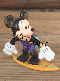 Vintage Disney Mickey PVC / Surfin (DJ325)