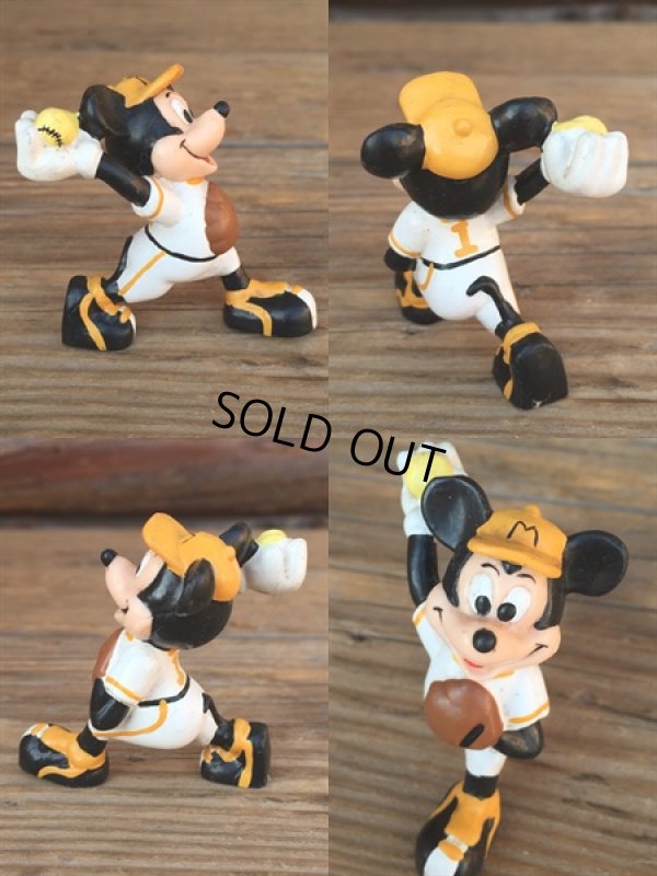 画像2: Vintage Disney Mickey PVC / Basseball (DJ326)