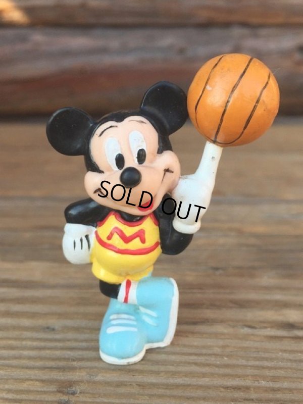 画像1: Vintage Disney Mickey PVC / Basketball (DJ328)