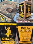 画像2: Vintage Dutch Boy Linseed Oil 38 Pound Can (PJ278) (2)
