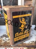 Vintage Dutch Boy Linseed Oil 38 Pound Can (PJ278)