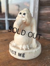 70s Vintage Message Doll / TRUST ME (DJ348)