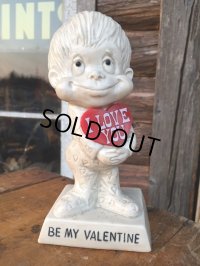 70s Vintage Message Doll / BE MY... (DJ346)