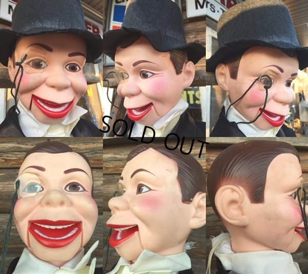 画像2: 70s Vintage Charlie McCarthy Doll (DJ357)