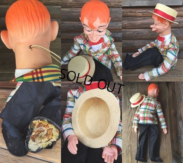 画像3: 60s Vintage Mortimer Snerd Ventroloquist Doll (DJ358)