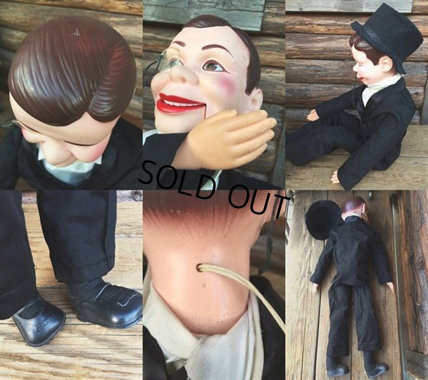 画像3: 70s Vintage Charlie McCarthy Doll (DJ357)