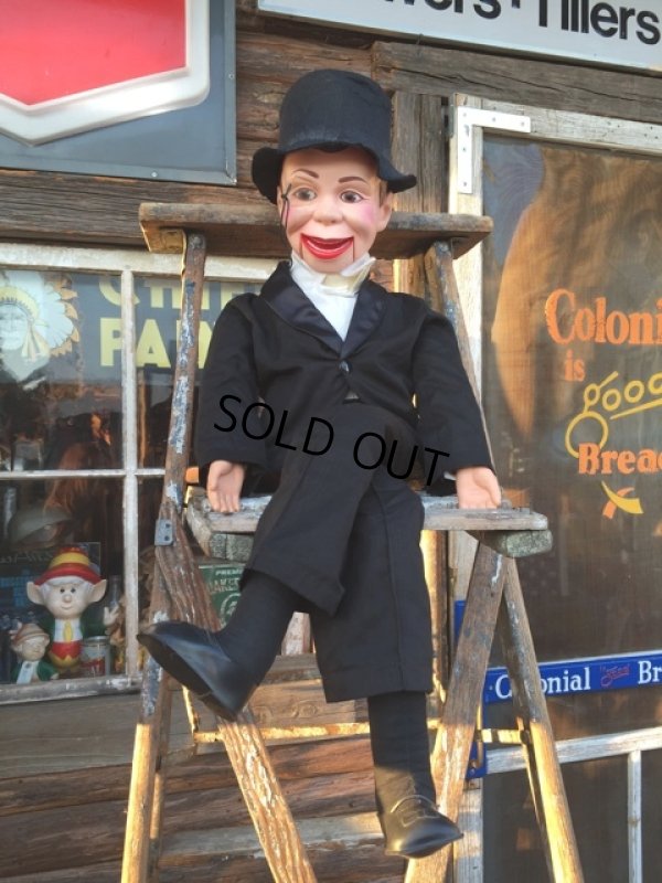 画像1: 70s Vintage Charlie McCarthy Doll (DJ357)