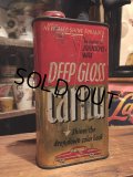 Vintage Johnson's Wax Deep Gloss Carnu Can (DJ360)