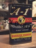 Vintage A-1 OIL Bakelite Varnish Can (DJ364)