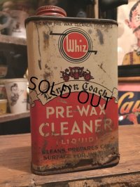 Vintage Whiz Pre Wax Cleaner Can (DJ366)