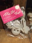 画像1: Vintage Plastic Skull Toy MIP (DJ371) (1)