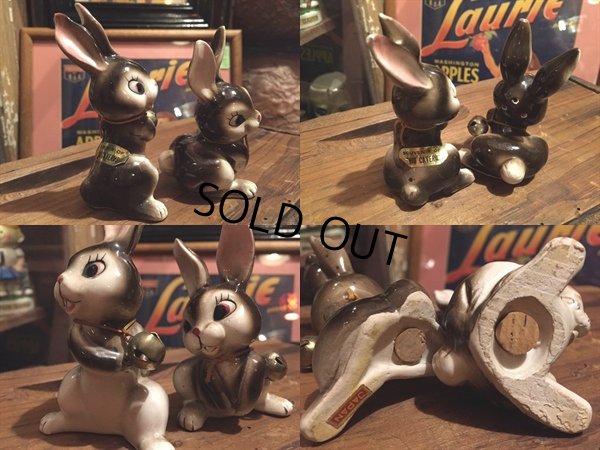 画像2: Vintage S&P set Bunny (DJ374)