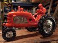 画像1: Vintage Plastic Toy Tractor #B (DJ379) (1)