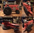 画像2: Vintage AUBURN Rubber Toy Tractor (DJ381) (2)