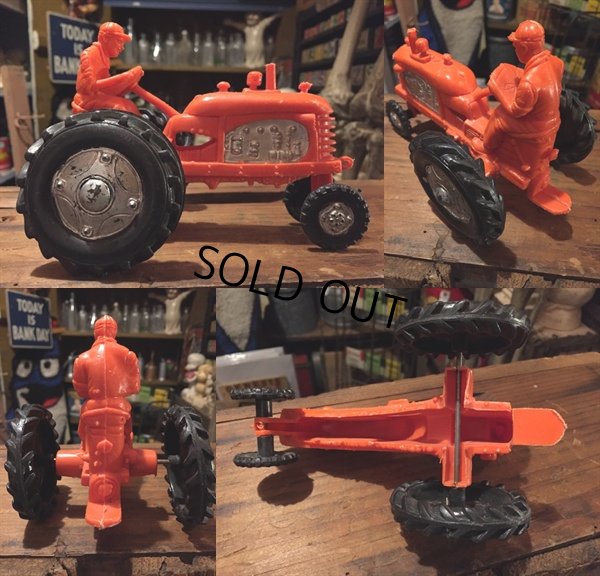 画像2: Vintage Plastic Toy Tractor #B (DJ379)