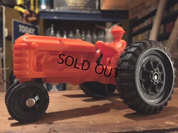 画像1: Vintage Plastic Toy Tractor #A (DJ380)