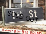 Vintage Street Sign / 1st ST #B (DJ340)　